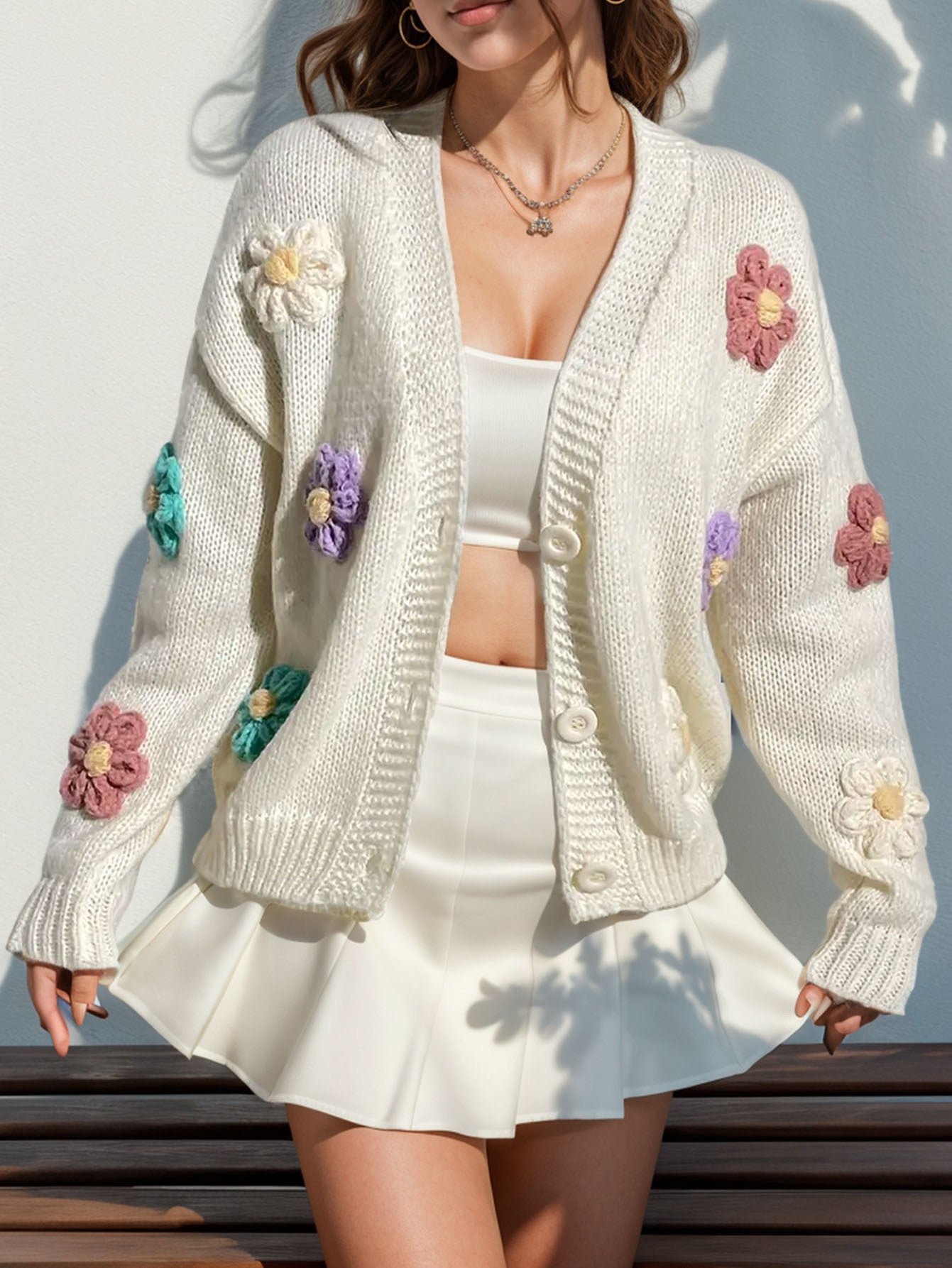 Cardigan Blum