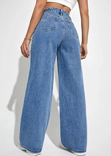 Jeans a vita alta di lusso