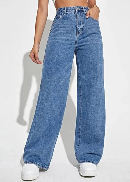 Jeans a vita alta di lusso