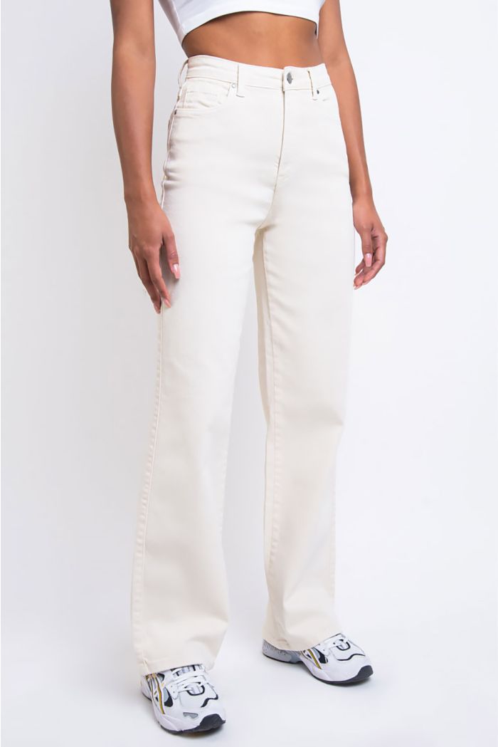 Jeans dritti alti
