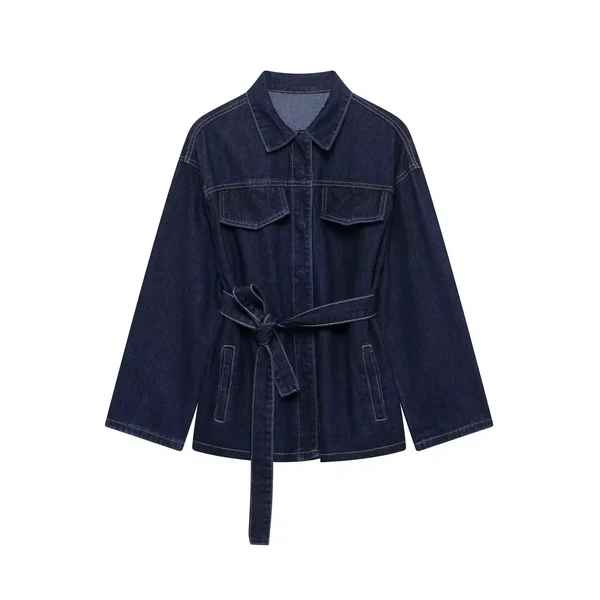 Elegante completo in denim