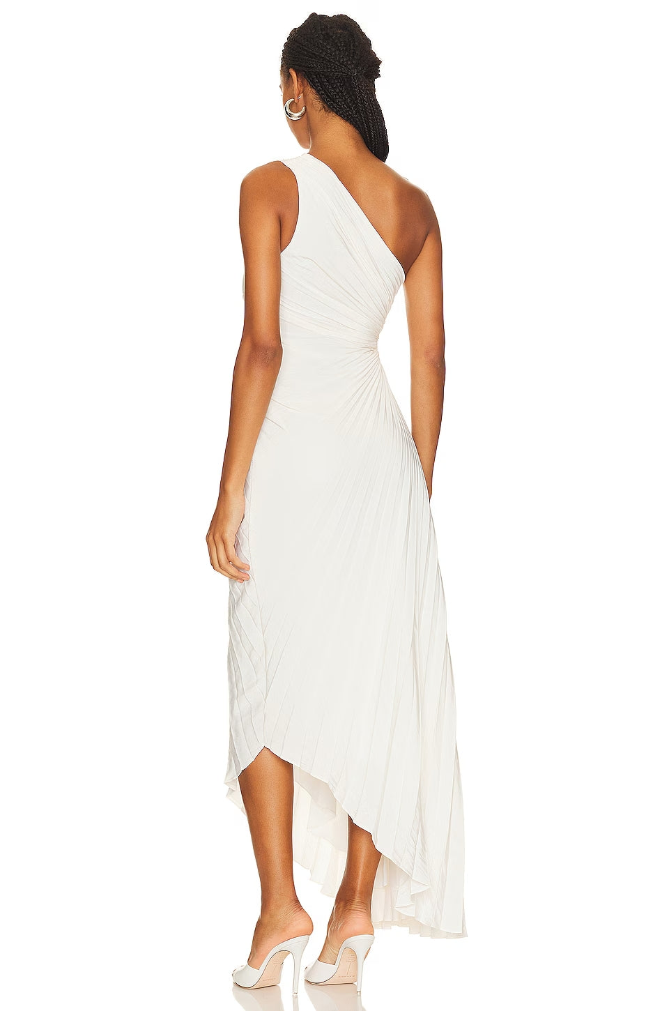 Elira Plissée – Abito elegante con dettagli cut-out