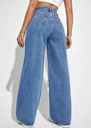 Jeans a vita alta di lusso