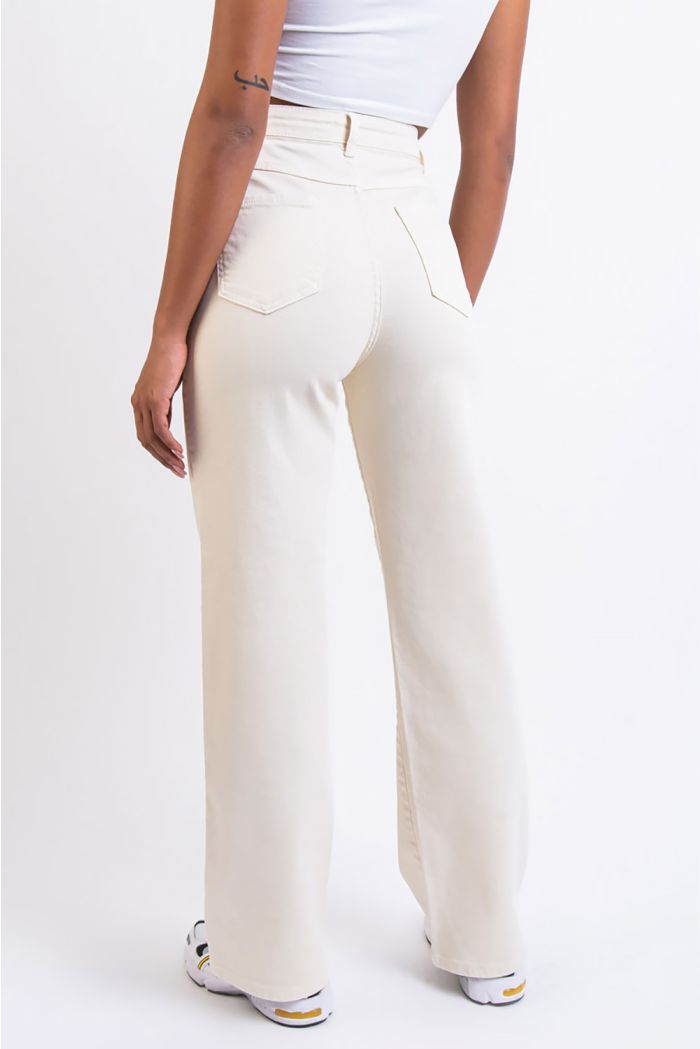 Jeans dritti alti
