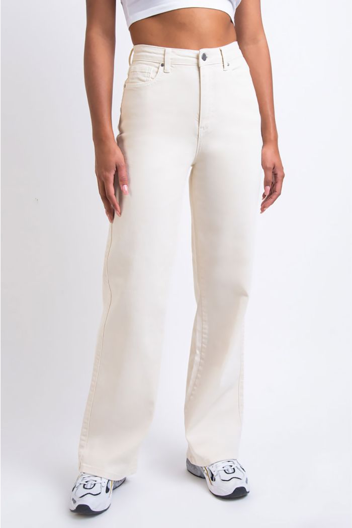 Jeans dritti alti