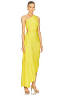Elira Plissée – Abito elegante con dettagli cut-out