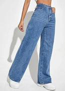 Jeans a vita alta di lusso