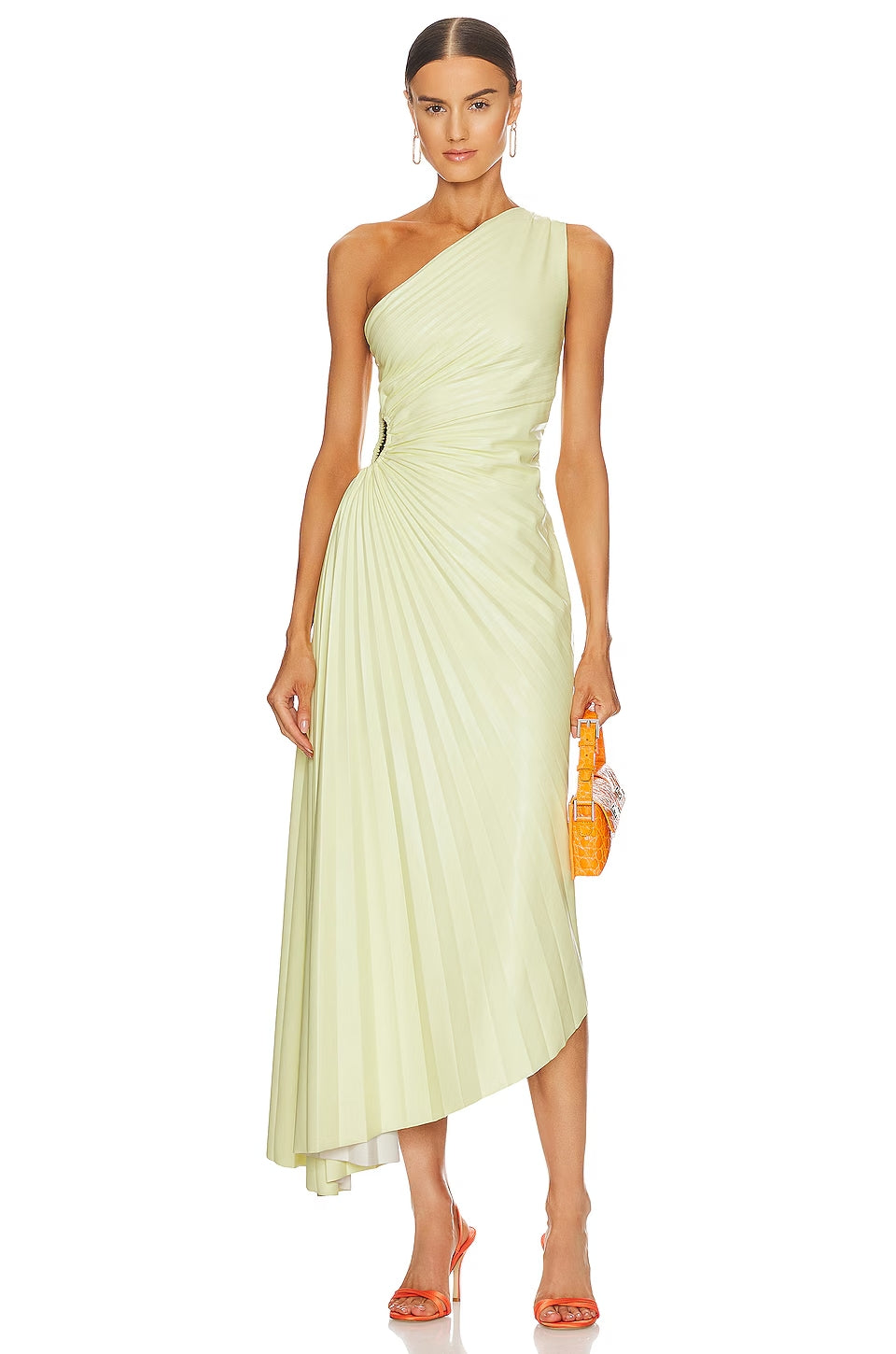 Elira Plissée – Abito elegante con dettagli cut-out