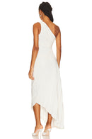 Elira Plissée – Abito elegante con dettagli cut-out